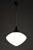 Mid-Century Chandelier in Chromed Steel and Opaline Glass, Czech, 1960s For Sale - Image 11 of 13