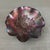 1940s Vintage Northwoods Star of David Carnival Glass Amythest Base Bowl For Sale - Image 5 of 12