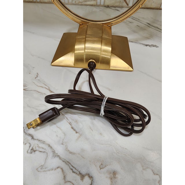 Awesome and fascinating Clock made from Brass and Glass. Tested for 1 hour and it works great. Perfect for the office. All...