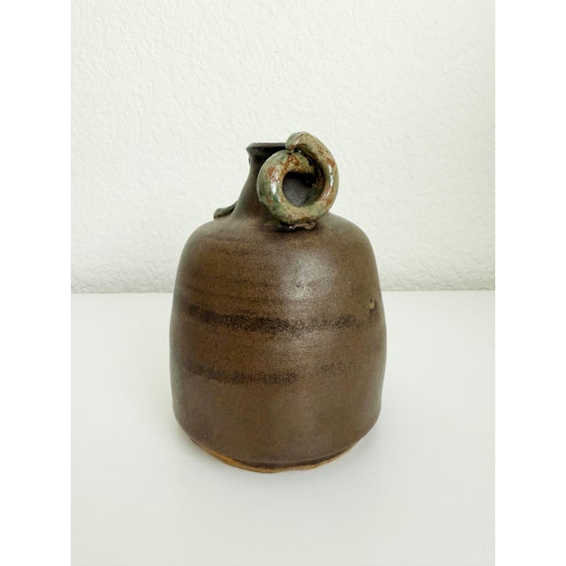 Outsider Art, Folk Art Snake Pottery Vase For Sale In Sacramento - Image 6 of 11