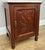Antique French Walnut Bedside Table with Marble Top For Sale - Image 4 of 12