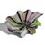Beautiful and iconic Fazzoletto Murano glass bowl. Designed by Fulvio Bianconi in 1948, the Fazzoletto a Canne is built...