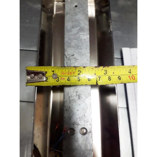 Large Beveled Sconces by Veca - a Pair For Sale - Image 11 of 12