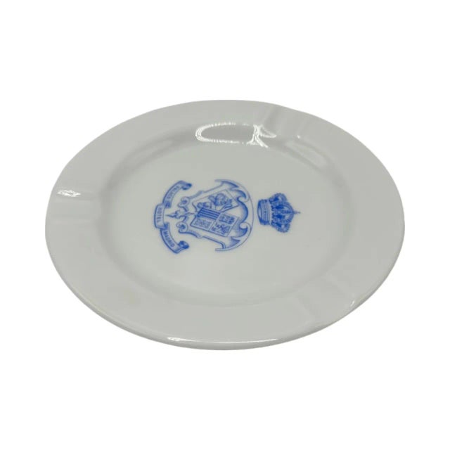 Vintage Palace Hotel Madrid Ashtray Dish Porcelain Spain For Sale - Image 4 of 12