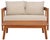 Owen Loveseat + Table, Natural/Taupe For Sale - Image 9 of 9