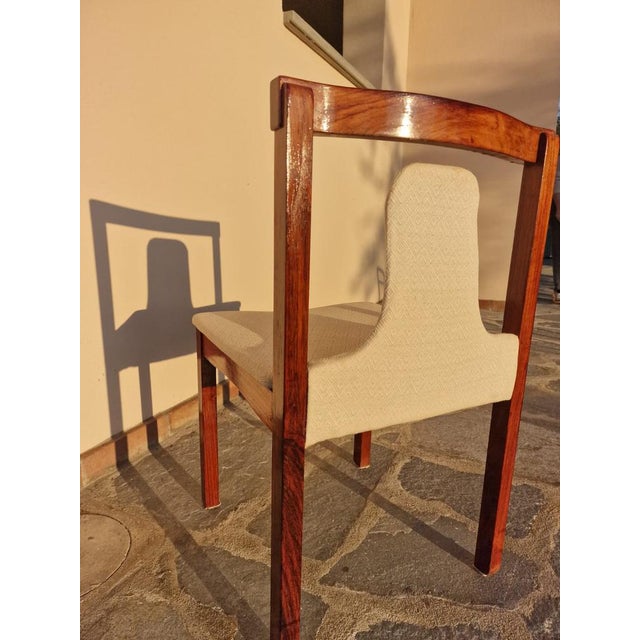 Sc66 Chairs attributed to Claudio Salocchi for Luigi Sormani, 1960s, Set of 4 For Sale - Image 9 of 15