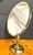 1900 - 1909 Antique Brass Swivel Adjustable Vanity /Table Mirror For Sale - Image 5 of 10