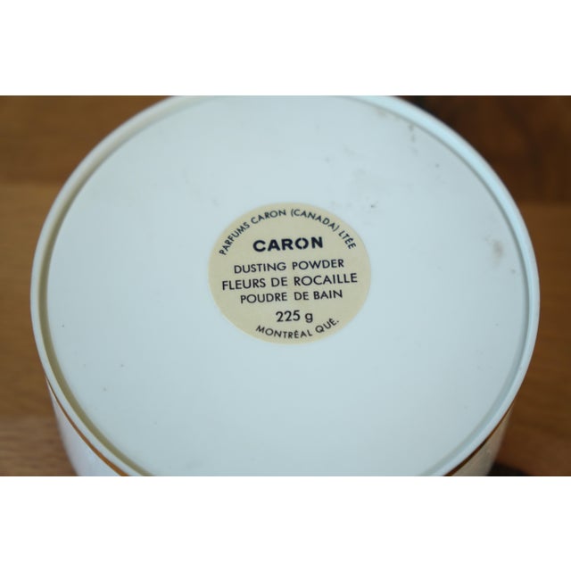 Vintage French Vanity Dusting Powder from Caron Bellodgia For Sale - Image 3 of 5