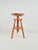 Wood Vintage Architect's Corkscrew Stool in Pine, 1960s For Sale - Image 7 of 9