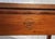 Antique Hepplewhite Inlaid Mahogany Expanding Half Moon Console Card Table For Sale - Image 15 of 15