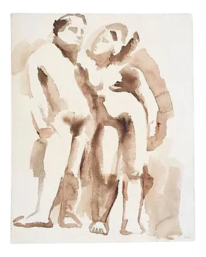 Jan '61 Watercolor By Bevington