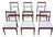 Antique Georgian Mahogany Dining Chairs, 1800s, Set of 6 For Sale