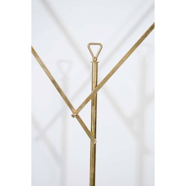 Metal Italian Modern Architectural Floor Lamp by Franco Buzzi for O-Luce For Sale - Image 7 of 8