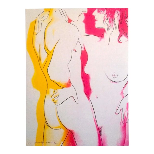 Andy Warhol Foundation Offset Lithograph Print Pop Art Poster " Love " 1983 For Sale