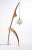 Limited Edition Rispal 'Praying Mantis Zébrant' Floor Lamp in Zebra Wood For Sale In Los Angeles - Image 6 of 13