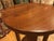 Mission Mission Style Oak Round End Table - Walnut Stain For Sale - Image 3 of 13
