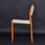 1960s Set of 6 Original j.l. Møller Model 80 Danish Teak Dining Chairs For Sale - Image 5 of 16