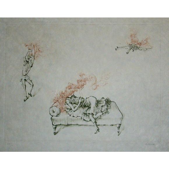 Hans BELLMER Chiselled Oeillades 12, 1972 Etching and aquatint on Japan paper Signed and numbered in pencil by the artist...