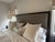 2020s French Contemporary Fabric Panel Bed For Sale - Image 5 of 12