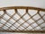 Brown Vintage Boho Chic Coastal Bamboo King Size Arched Headboard For Sale - Image 8 of 12