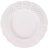 Traditional Pierced Porcelain Floral Dinner Plates, 11″ - White, Set of 4 For Sale - Image 3 of 3