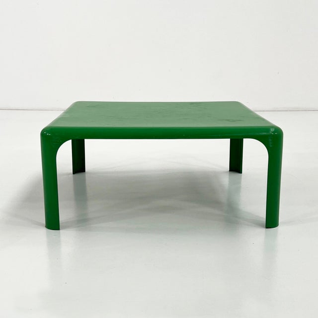 Artemide Green Demetrio 70 Coffee Table by Vico Magistretti for Artemide, 1960s For Sale - Image 4 of 11