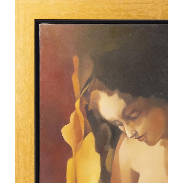 Painting - Ana Silva. Oil on canvas. Signed. Dimensions: 105x86 cm