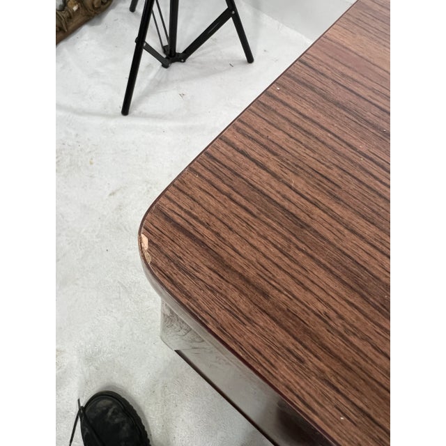 Mid Century Executive Boomerang Desk For Sale - Image 9 of 12