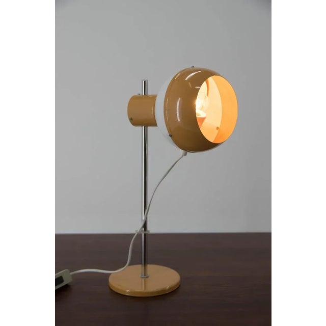 Adjustable Magnetic Table Lamp from Drukov, 1970s For Sale - Image 6 of 7