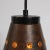 German Copper and Glass Ceiling Lamp from Peill + Putzler, 1960s For Sale - Image 6 of 8