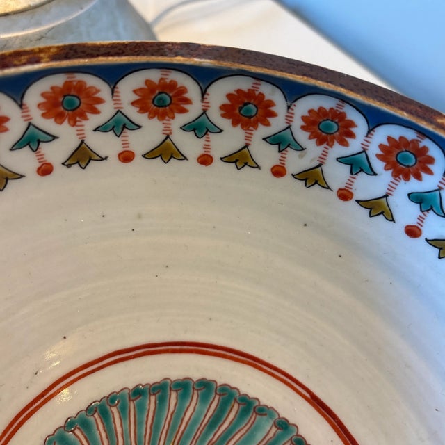 Royal Blue Chinese Ming Dynasty Bowl For Sale - Image 8 of 11