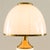 Romeo Rega Murano Glass and Brass Lamp, Italy 1980s by Romeo Rega for F. Fabbian For Sale - Image 4 of 11