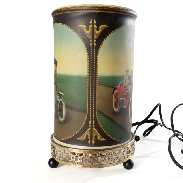 Vintage EconoLite Motion Lamp With Model T Car For Sale - Image 9 of 10