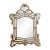 Antique Venetian Etched Glass Mirror For Sale
