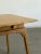 Mid-Century Modern Antique Honey Oak Table With Center Drawer For Sale - Image 3 of 18