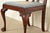 Brown Antique Chippendale Carved Mahogany Side Chair or Dining Chair, Circa 1860s For Sale - Image 8 of 12