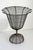 Black Antique French Wire Pedestal Urn Planter, Early 20th C For Sale - Image 8 of 10