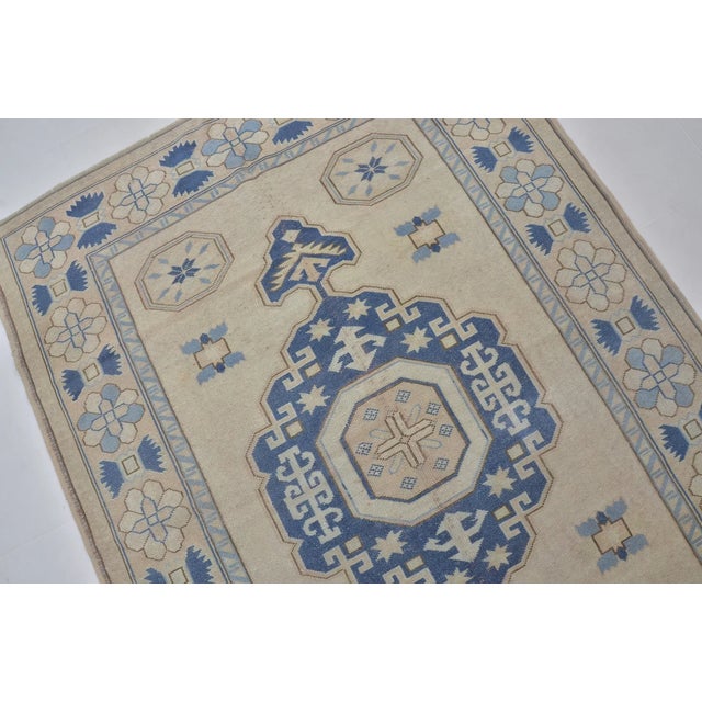 Turkish Oushak Antique Floral Handknotted Carpet For Sale - Image 3 of 10