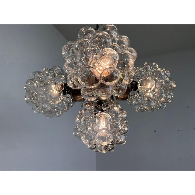 - 1970s - Czechoslovakia - US compatible - height on request - glass with any wattage possible - patina jr This piece is...
