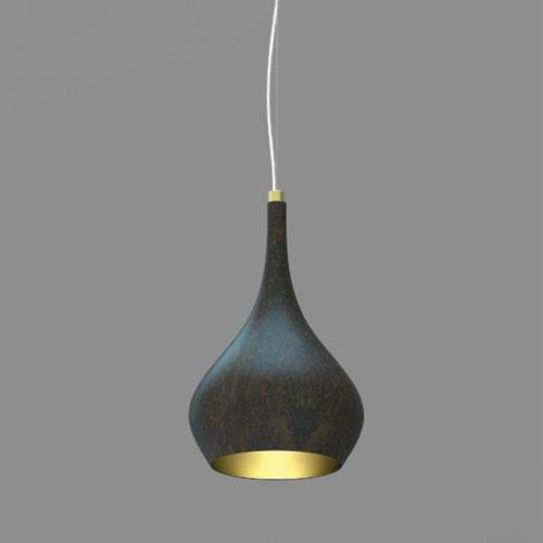 Mika Hanging Lamp in Matt Ral and Galvanic Finish by Aggiolight For Sale - Image 4 of 8