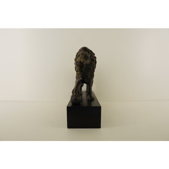 Antique Louis Barye Lion Sculpture For Sale In Austin - Image 6 of 18