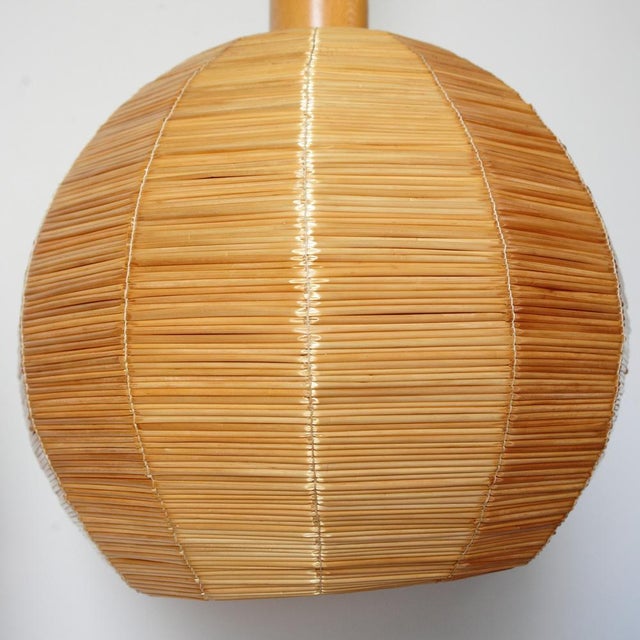 Wood Mid-Century Czechoslovakian Pendant Lights by Stanislav Kucera for Uluv, 1970s, Set of 2 For Sale - Image 7 of 18
