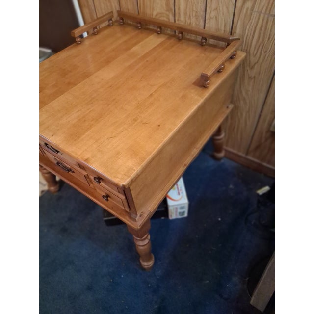 1950s Eairly American Walnut End Tables For Sale In Little Rock - Image 6 of 7