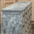 Slate Gray Antique Apothecary Cabinet ~ Credenza in Distressed Painted Pine For Sale - Image 8 of 18