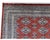 Textile Authentic Hand Knotted Vintage Pakistani Bokhara Jhaldar Wool Area Rug 7.10 X 5.7 Ft For Sale - Image 7 of 14