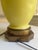 Mid 20th Century Baccarat Style Yellow Opaline Glass Japonisme Lamps, Signed Baccarat - a Pair For Sale - Image 13 of 18