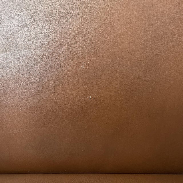 Italian Modern Brown Leather and Wood Armchairs from Azucena, 1970s, Set of 12 For Sale - Image 9 of 15