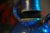 Blue Blue Ceramic Vase For Sale - Image 8 of 9