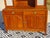 Vintage Oak Buffet with Sentry Boxes and Mirror For Sale - Image 3 of 18