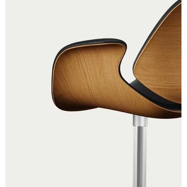 Council Chair in Oak by Salto and Sigsgaard For Sale - Image 6 of 18